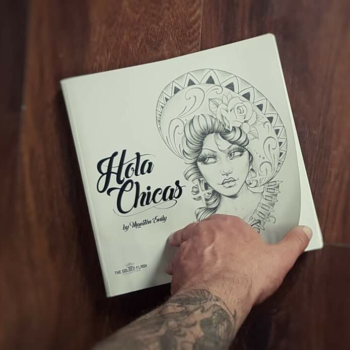 Hola chicas chicano art book by maarten emily